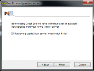Grabit Nieuwsgroepen downloaden